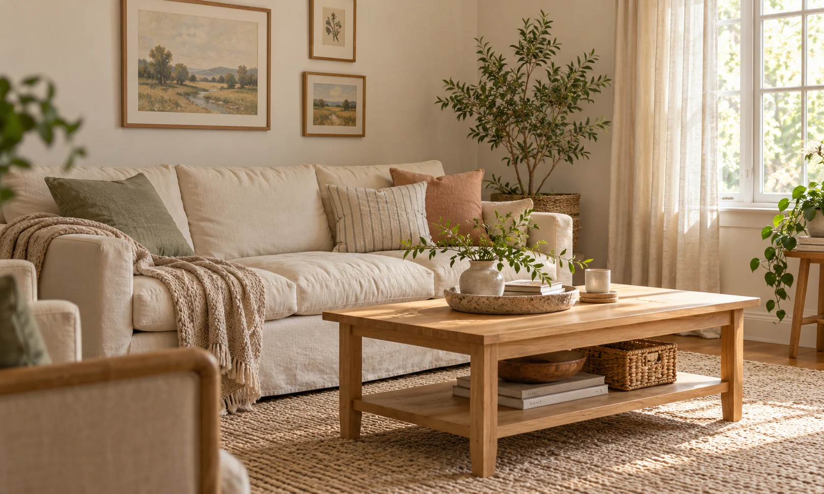 Light neutral living room